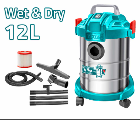 مكنسة كهربائية صناعية 800 وط من توتال