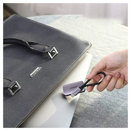 محول من يوجرين يو اس بي الى ميني دي بي | UGREEN USB-C to Mini DP Female Adapter| 60351