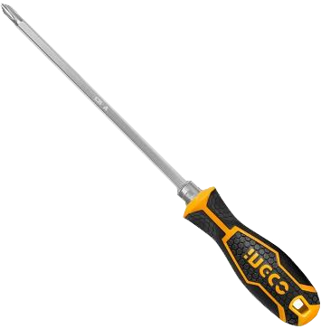 INGCO 160mm reversible screwdriver, 6.35x160mm, CR-V multipurpose screwdriver set