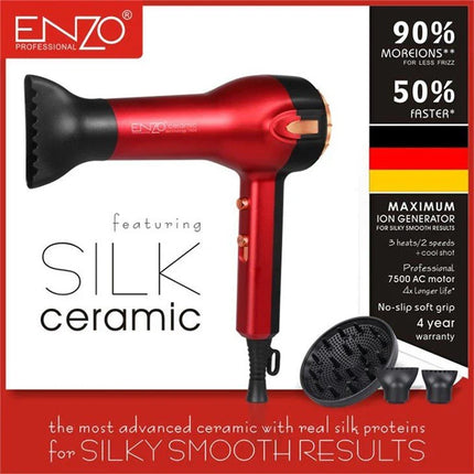 سشوار الشعر قوي ماركة Enzo سيراميك ايطالي - EN-6060