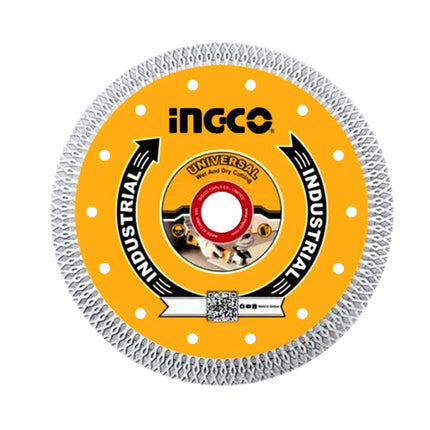 طارة قص بورسلان رفيع 4.5" Mesh rim لقص دقيق وتحكم مثالي أثناء العمل من ingco