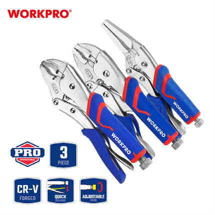 WORKPRO Mixed Crimping Pliers Set (WP201003)