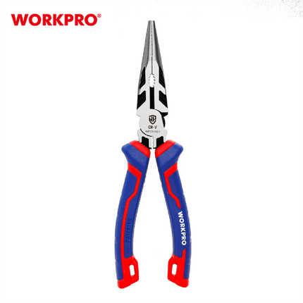 WorkPro 8-inch 200mm Long Nose Industrial Pliers (WP231021)