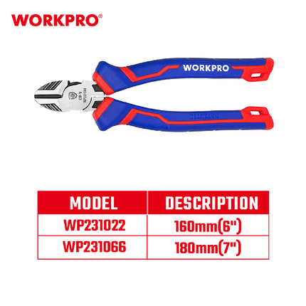 Workpro Industrial Wire Cutter 6 inch 160 mm (WP231022)