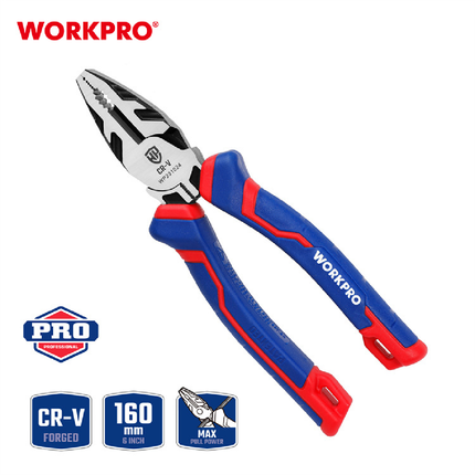 WorkPro 7 inch 180mm Industrial Pliers (WP231025)