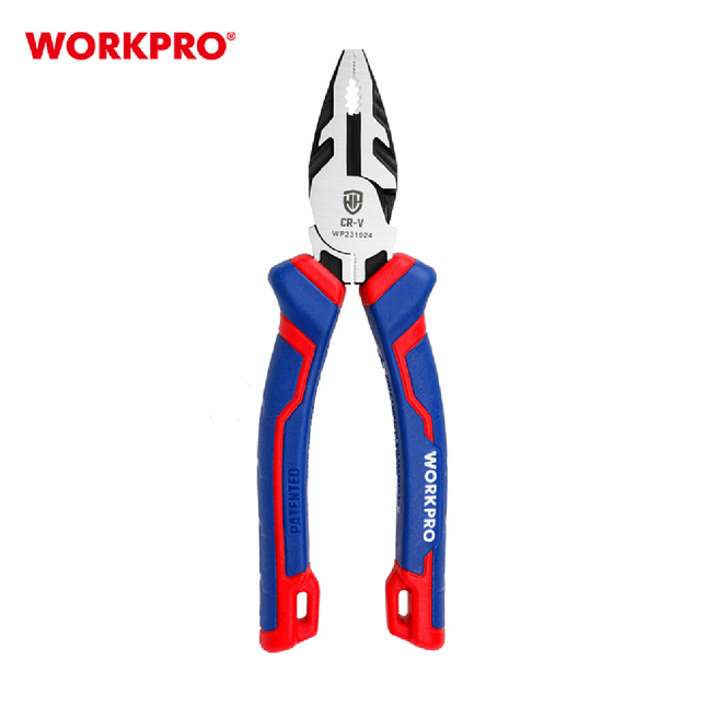 WorkPro 7 inch 180mm Industrial Pliers (WP231025)