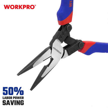 WORKPRO 8-inch 200mm Heavy Duty Industrial Long Nose Pliers (WP231088)