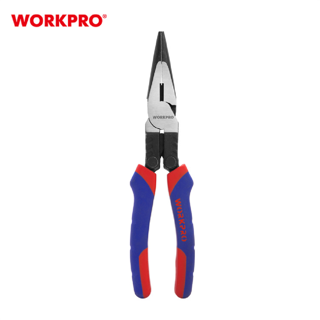 WORKPRO 8-inch 200mm Heavy Duty Industrial Long Nose Pliers (WP231088)