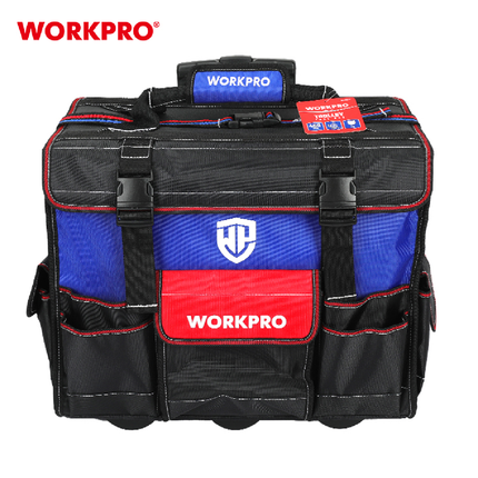 WORKPRO 40cm Industrial Canvas Tool Bag with Wheels (WP281048)