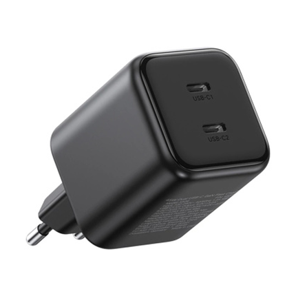 شاحن UGREEN سريع بتقنية GaN ثنائي المنافذ USB-C بقدرة 45 واط، متعدد الألوان (الاتحاد الأوروبي) / X526