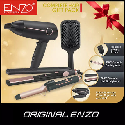 بكج سشوار الشعر 4 بـ 1  ماركة ENZO الايطالية - EN-6302