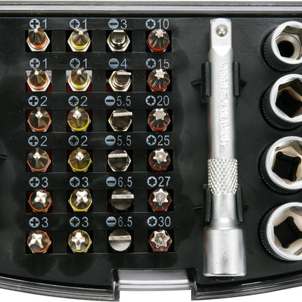 طقم راسيات براغي وبوكسات 34 قطعة ياتو