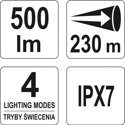 كشاف يدوي ليد ياتو