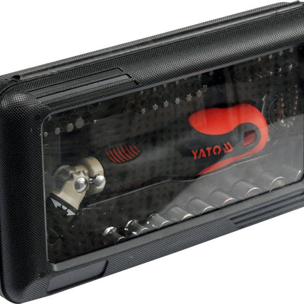 طقم مفك يد اتوماتيك 75 قطعة - ياتو